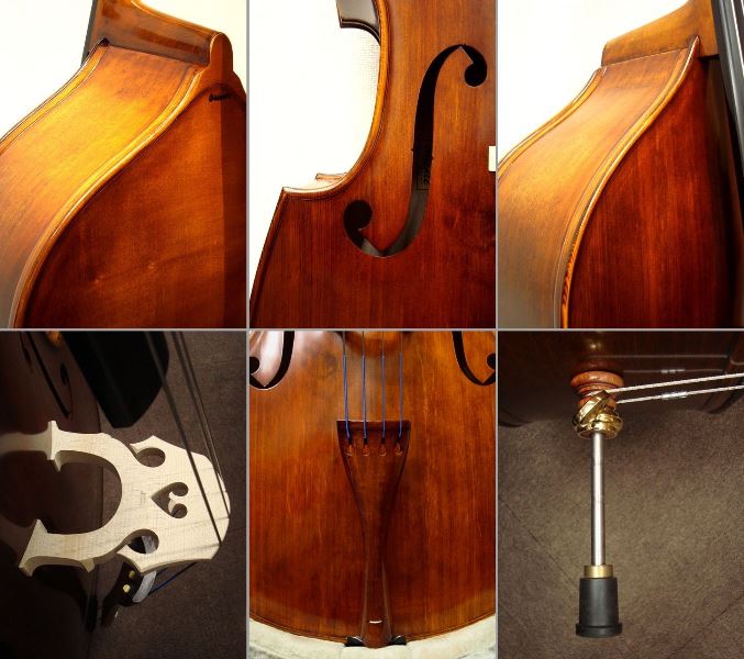 国産コントラバス4弦