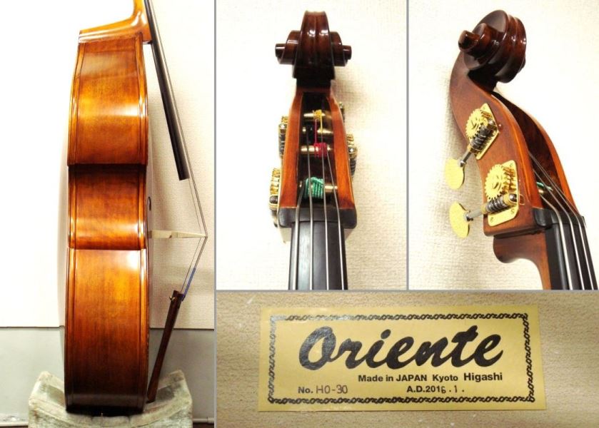 国産コントラバス4弦