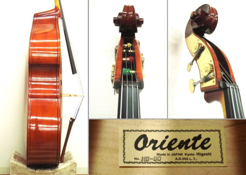 国産コントラバス4弦