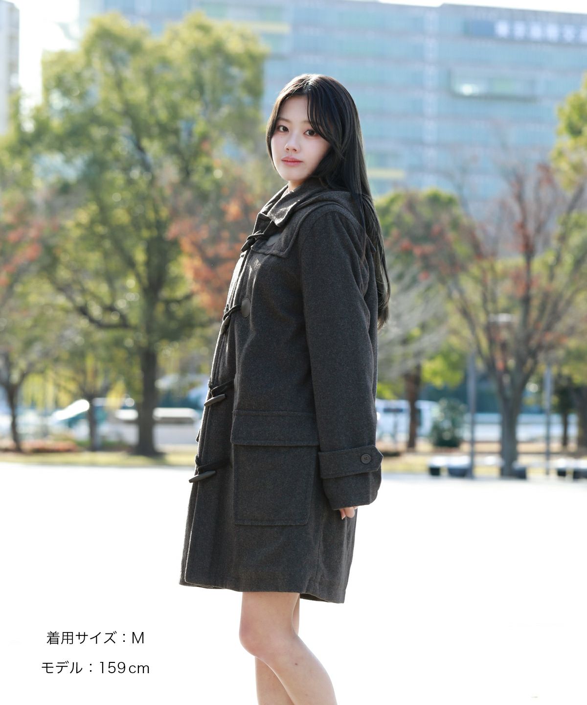 コートフェア対象】ダッフルコート(グレー) ARCPDC-1012-03 | 原宿発の