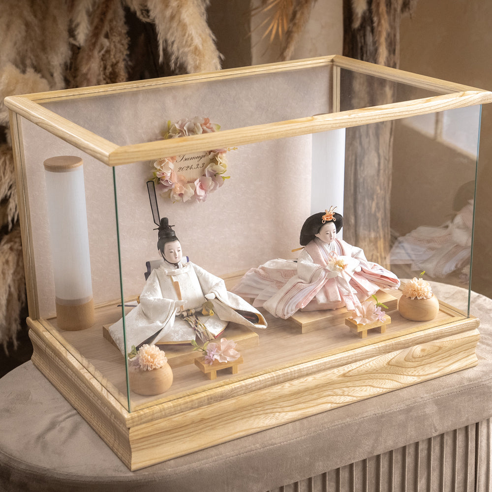 雛人形 kokokara（ここから） 和花-nodoka- 花飾りひな人形（メーカー