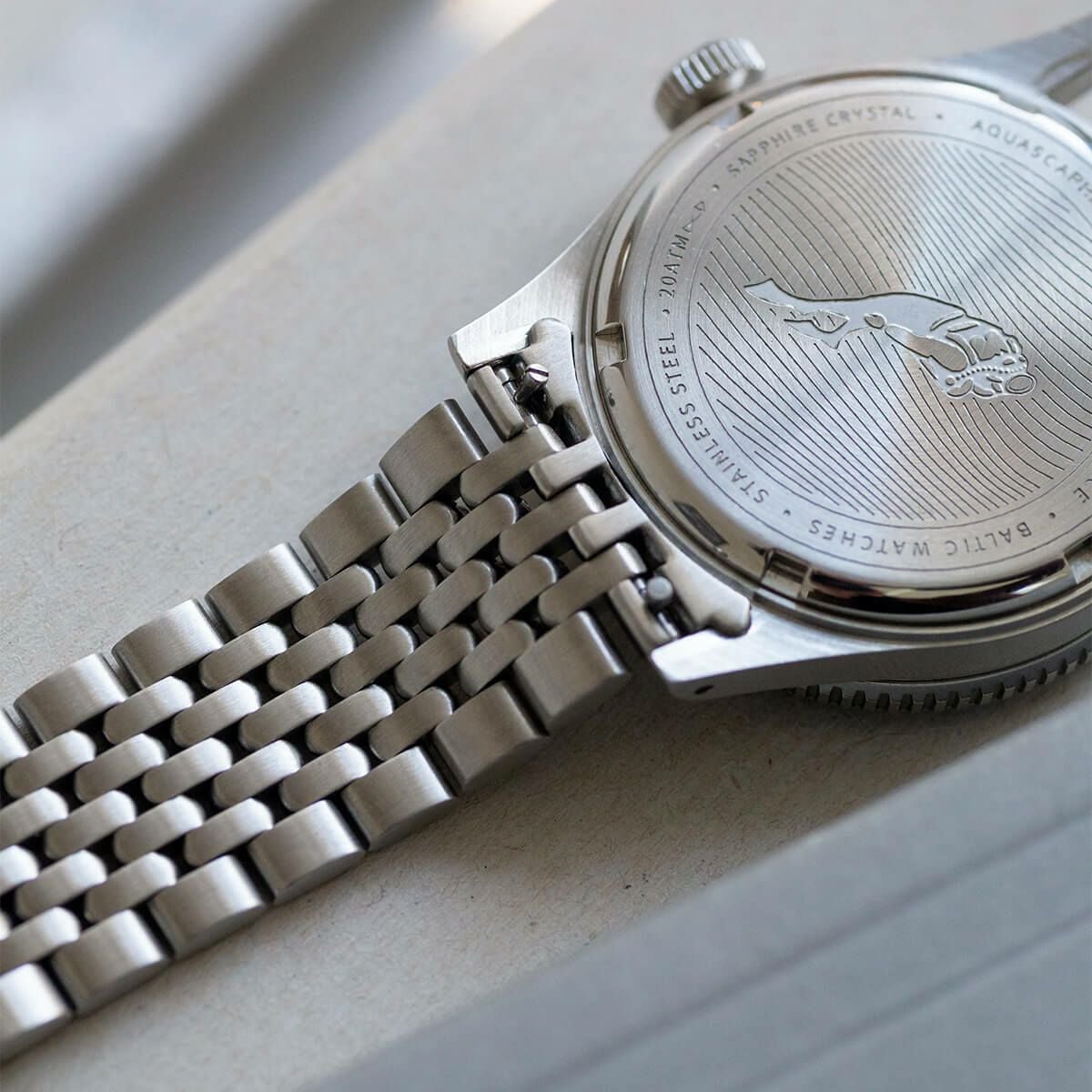 BALTIC WATCHES / バルチック 替えベルト ステンレススチール ビーズ