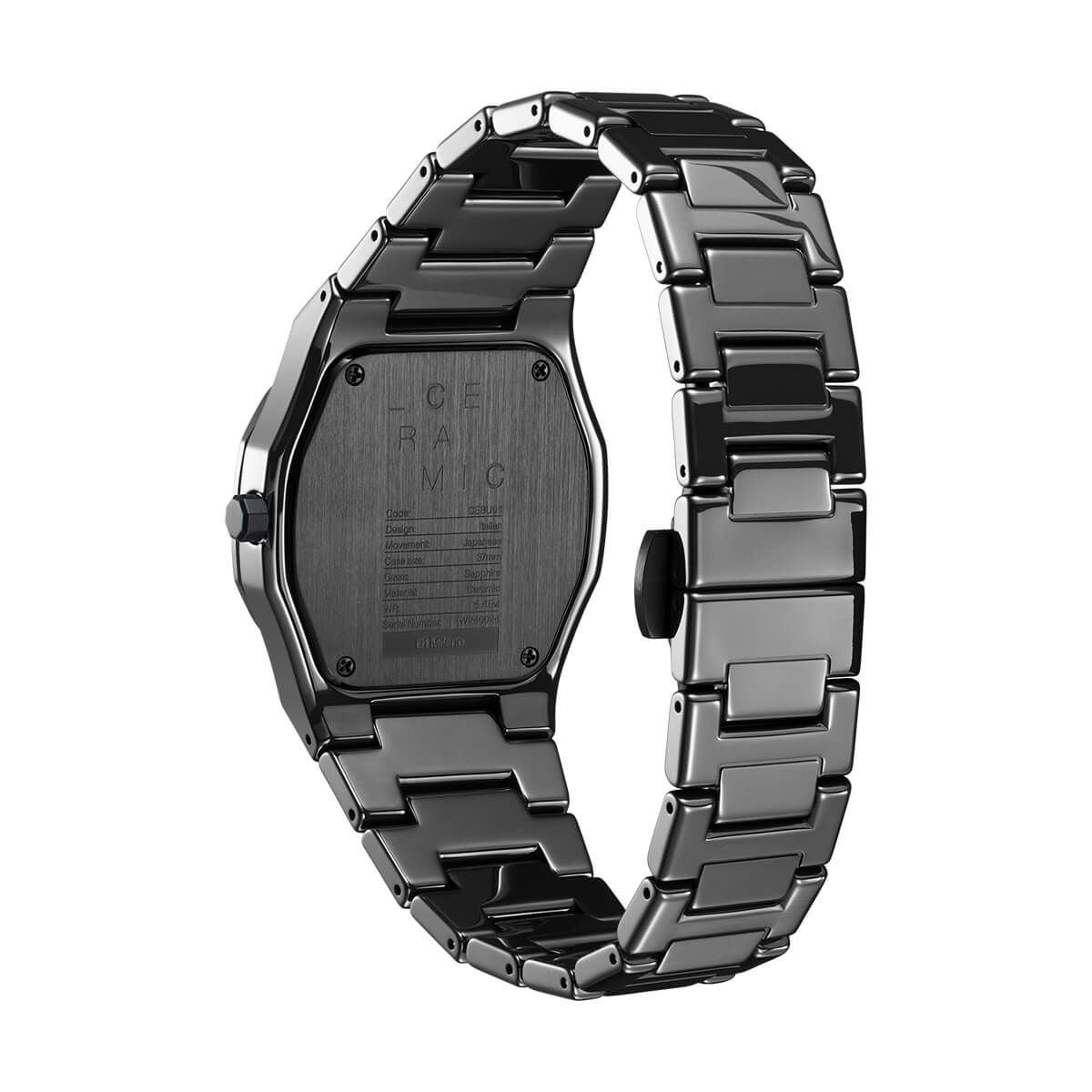 D1 MILANO / ディーワンミラノ セラミカ ピュアブラック メンズ腕時計
