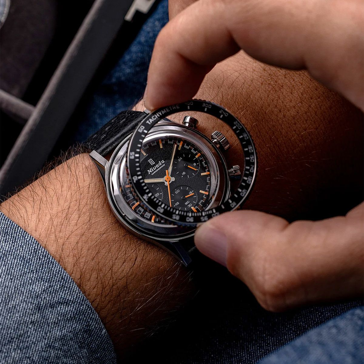 Nivada Grenchen / ニバダ グレンヒェン クロノキング メカクォーツ 5