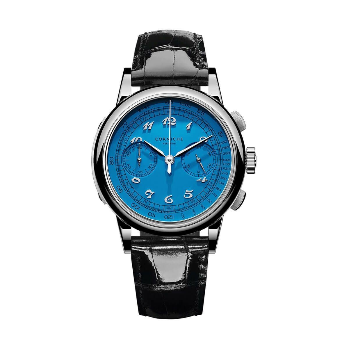 CORNICHE / コーニッシュ ヘリテージ Heritage クロノグラフ ブルー
