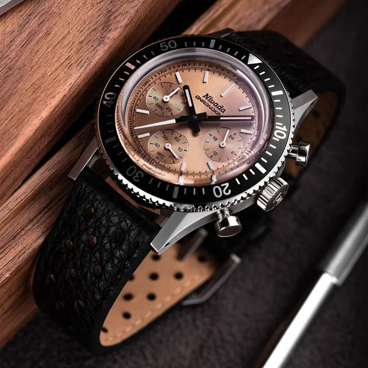 Nivada Grenchen / ニバダ グレンヒェン クロノキング メカクォーツ