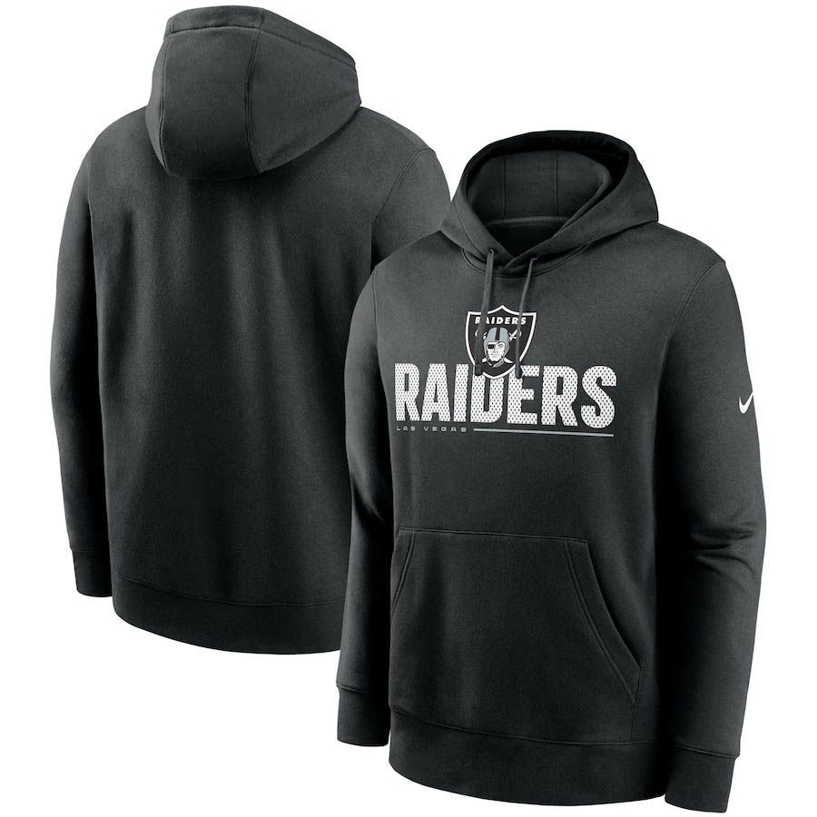 NFL レイダース パーカー/スウェット ブラック メンズ - NFL