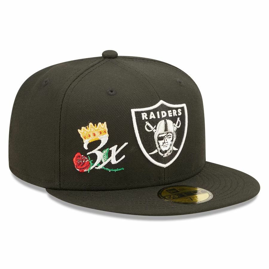 NFL レイダース キャップ 59FIFTY Logo Cap ニューエラ/New Era グレー