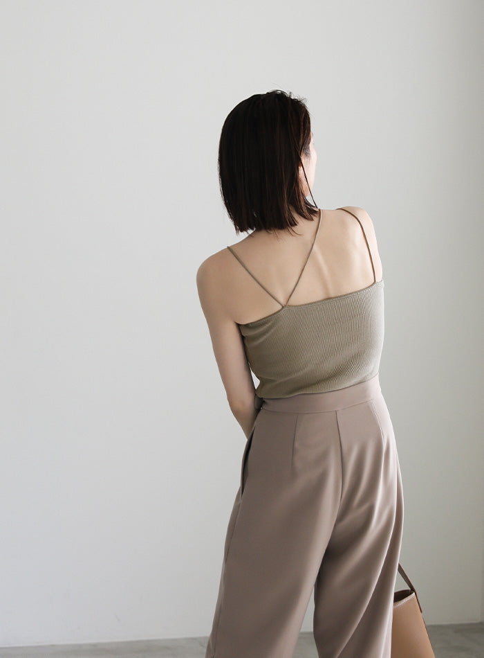 サイズ展開あり】2WAYストラップカップ付きベアキャミソール – SELECT MOCA