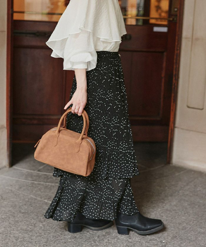 リリープリーツティアードスカート | titivate