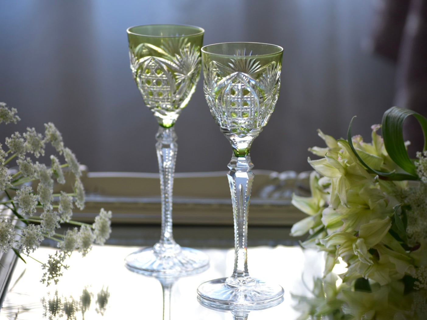 VAL SAINT LAMBERT 金彩カットガラス鉢 ベルギー製 VAL SAINT LAMBERT