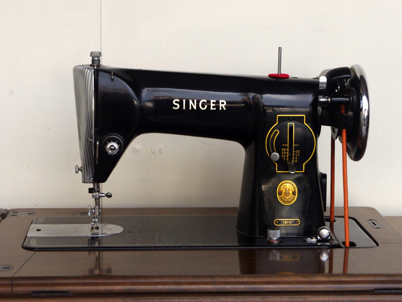 No.621 SINGER 191U シンガー製 家庭用足踏みミシン：アンティーク