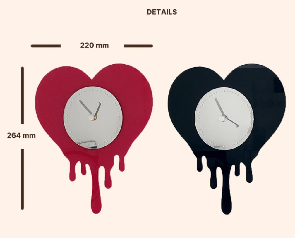 壁掛け時計 ハート | 可愛い ポップ – S.F.Yammy