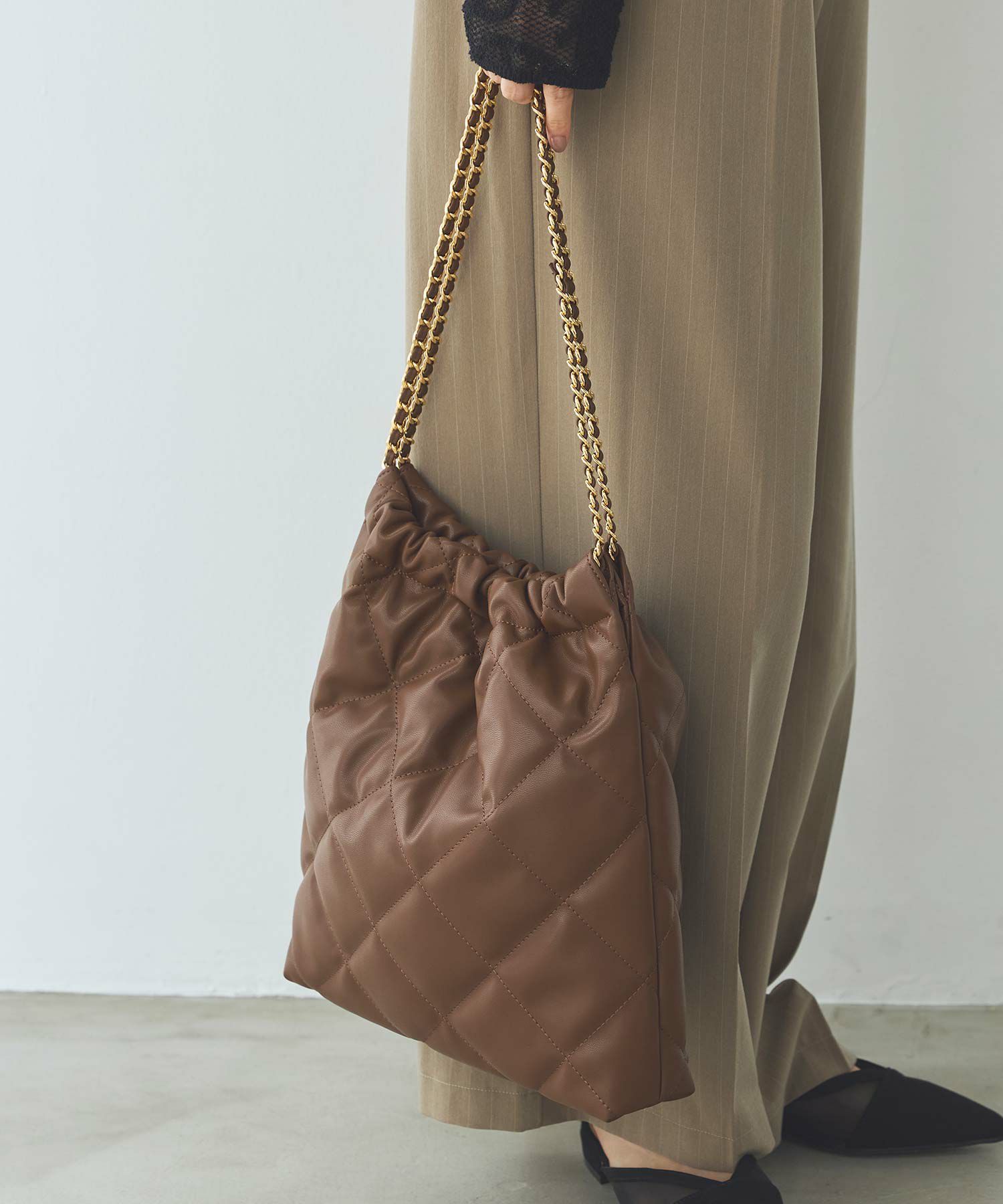 Gready Brilliant【竹下 玲奈select item】PUキルティングトート