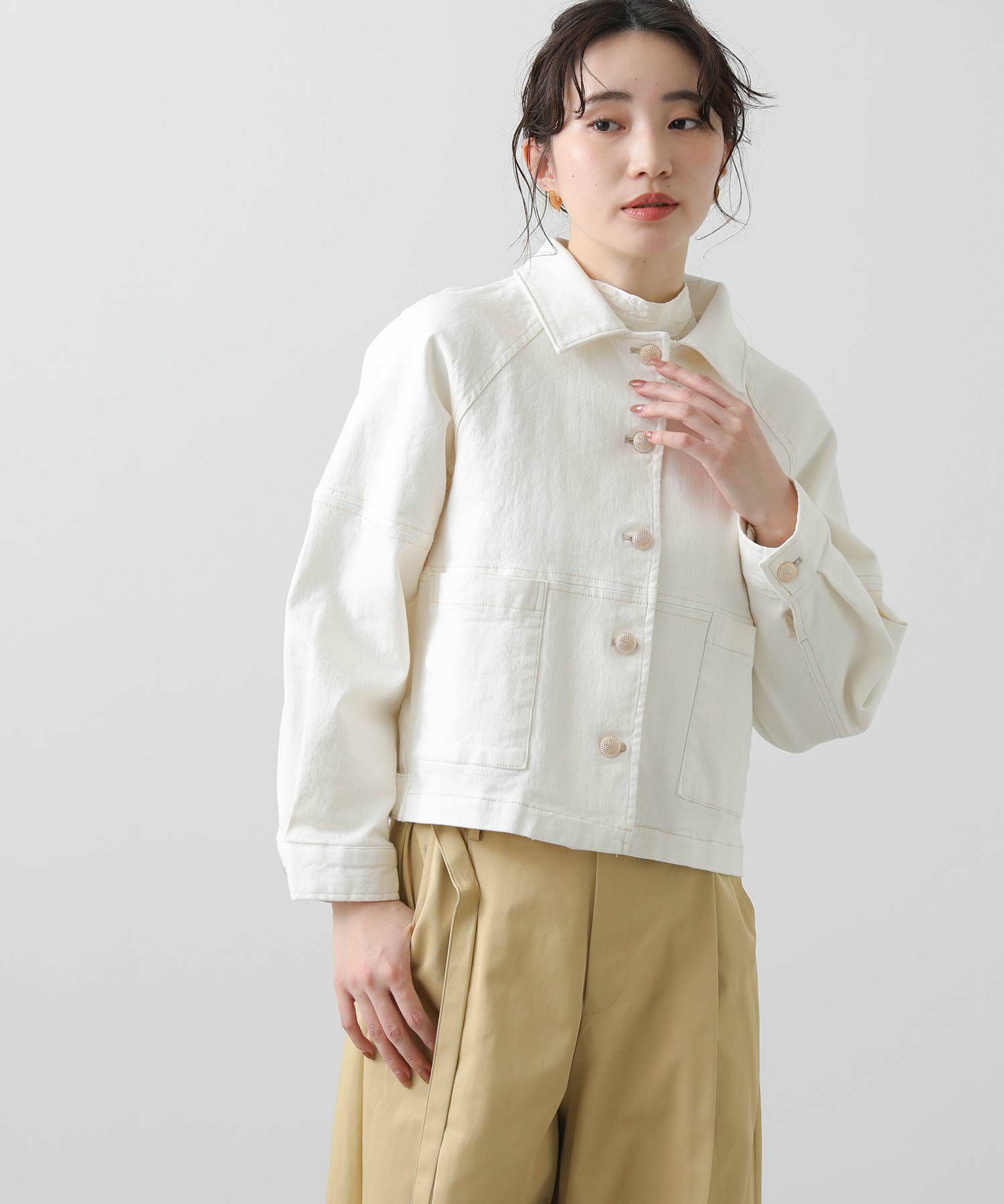 Gready Brilliant衿付STRデニムジャケット | SEKIMIKI Online