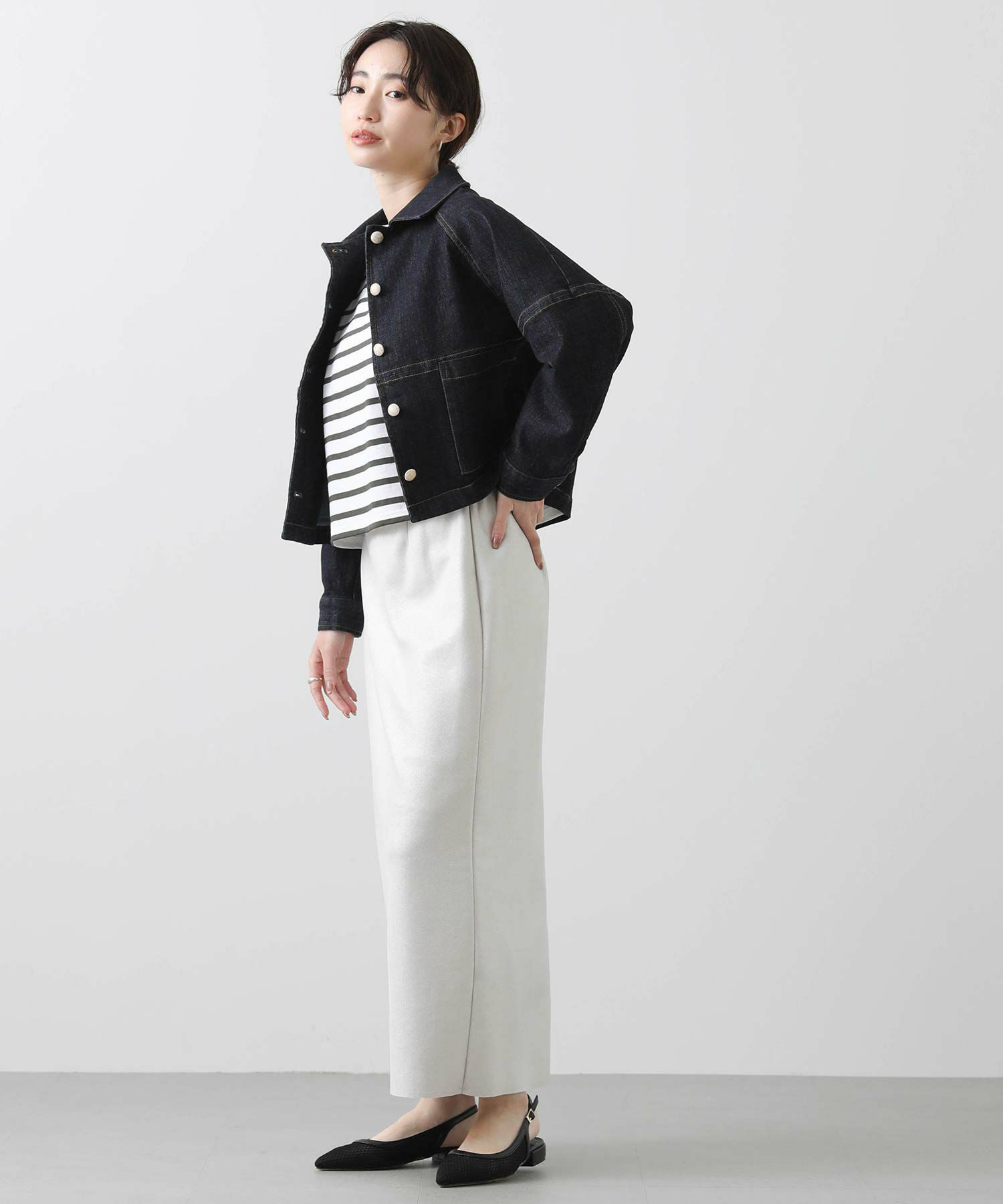 Gready Brilliant衿付STRデニムジャケット | SEKIMIKI Online