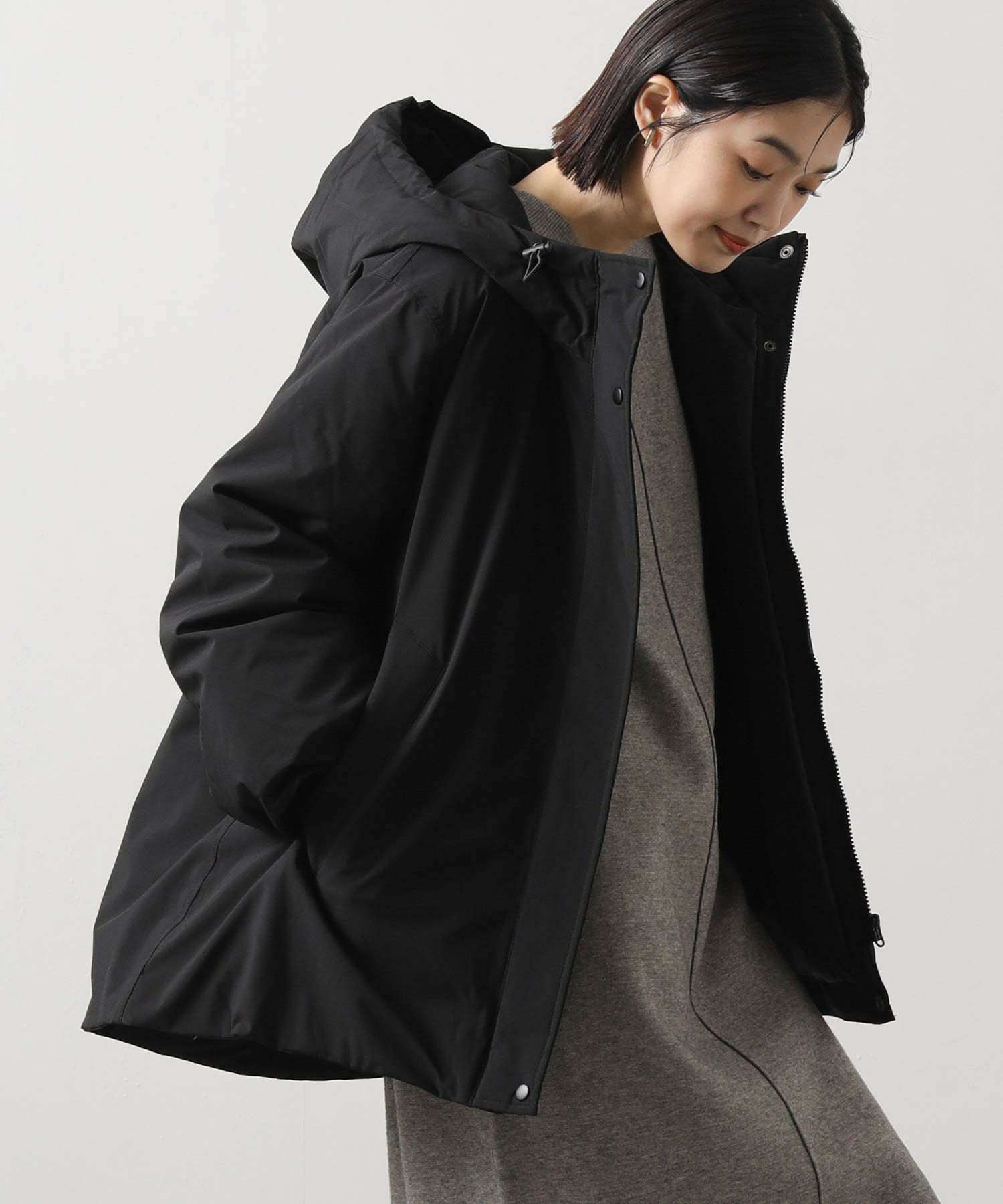 Gready Brilliantタフタフードダウン | SEKIMIKI Online