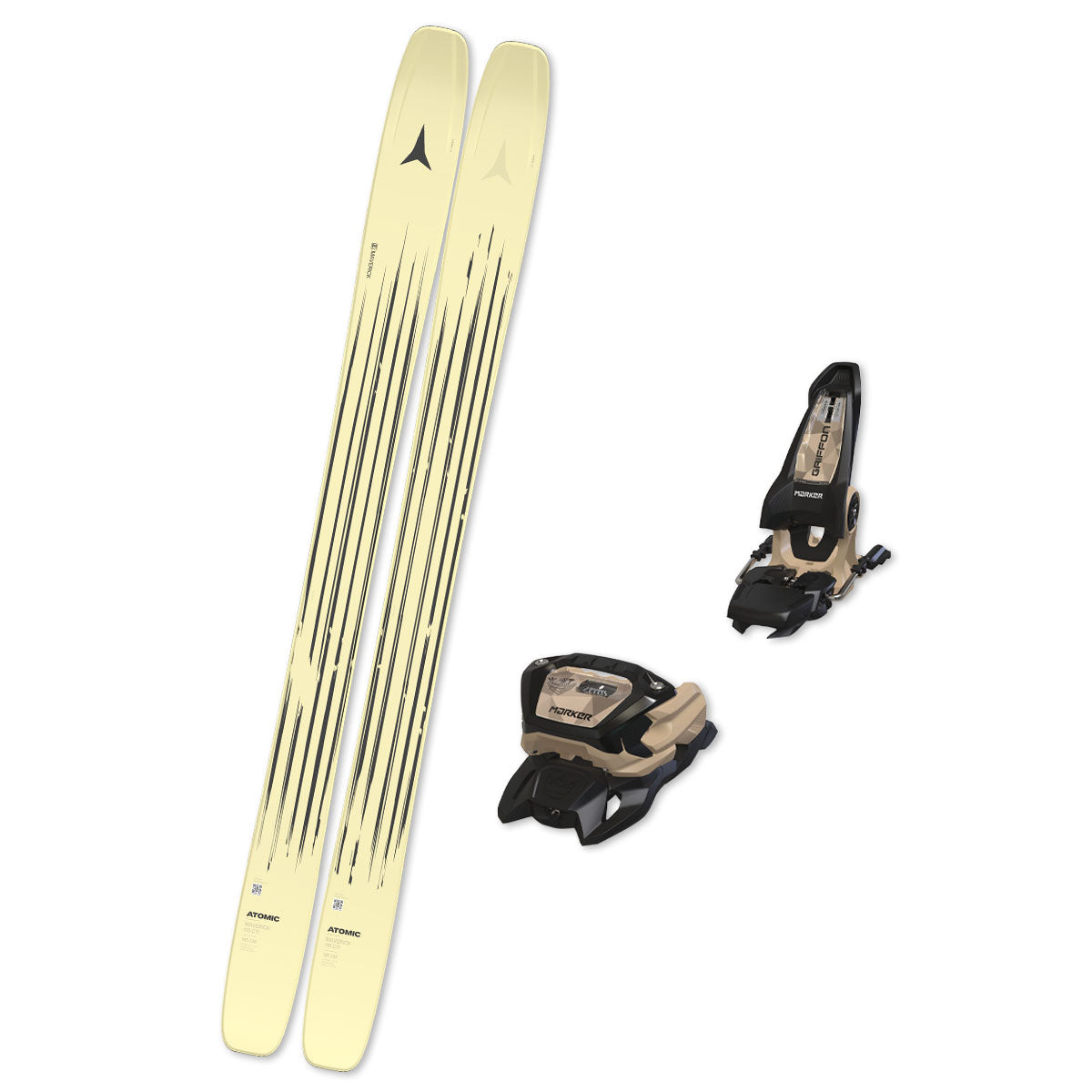 2026 Atomic Maverick 115 CTI + Marker Griffon 13 Bindings - BUNDLE