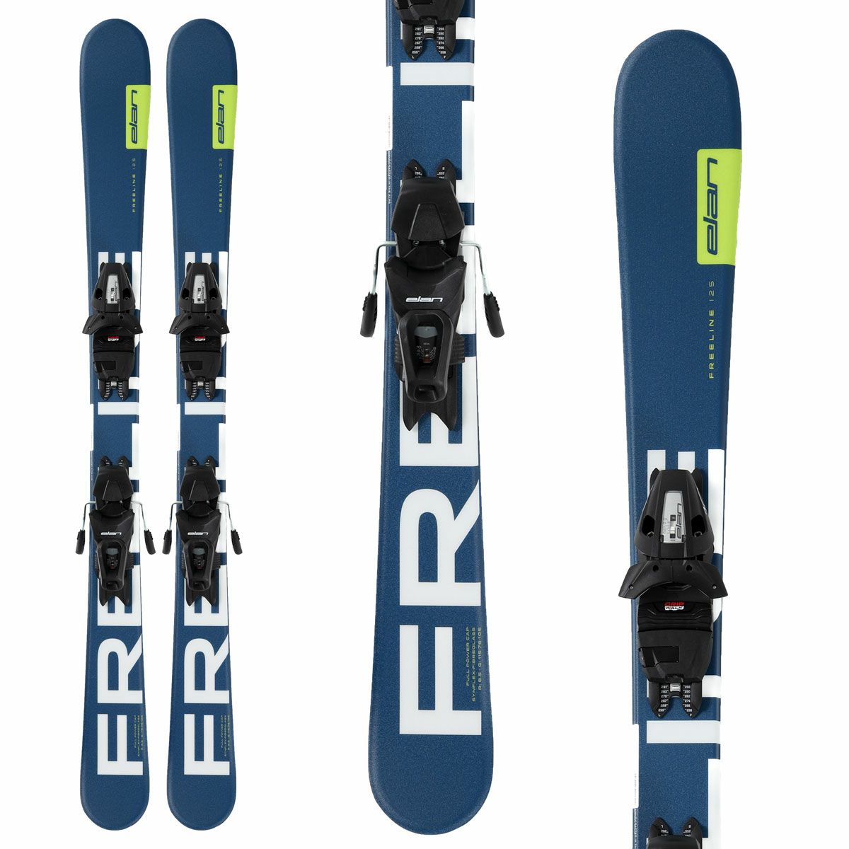 ELAN エラン スキー板 / ショートスキー＜2024＞FREELINE BLUE QS EL10