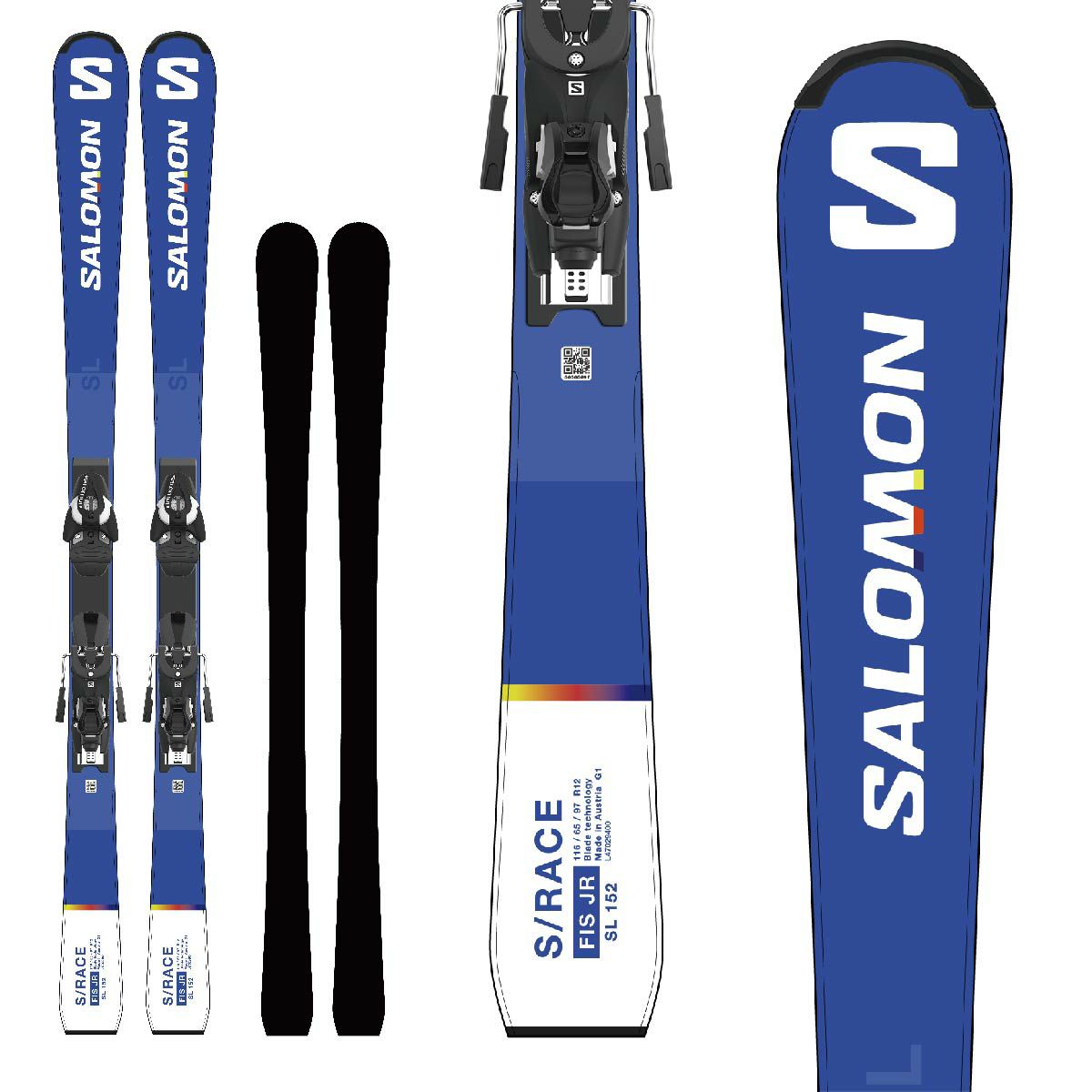 SALOMON サロモン スキー板 キッズ ジュニア ＜2026＞ S/RACE FIS JR