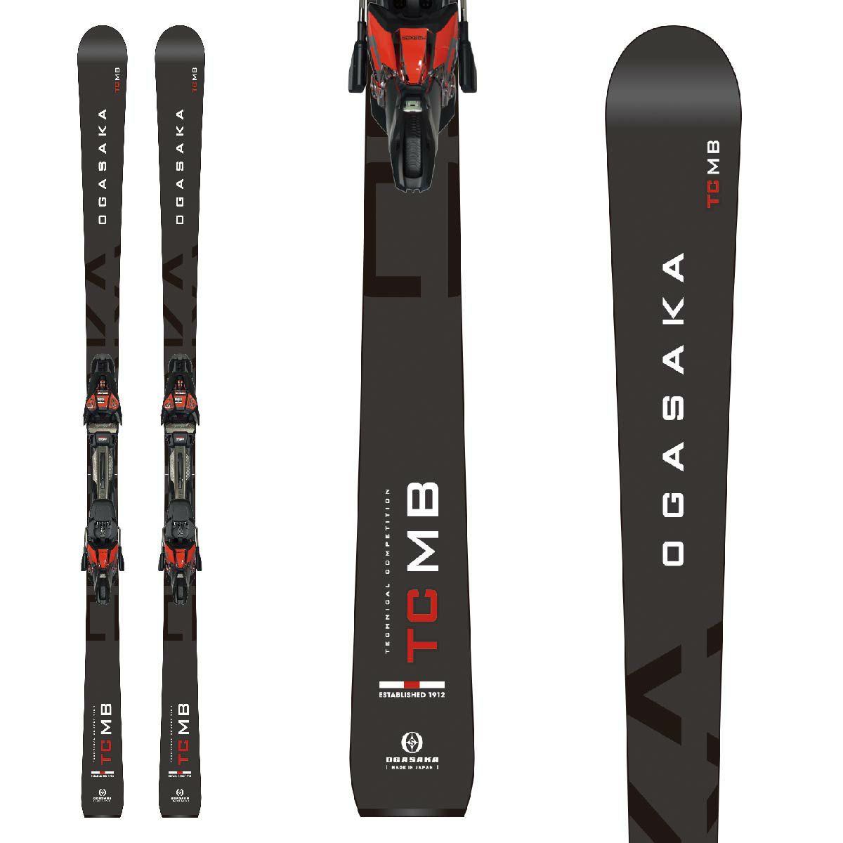 OGASAKA オガサカ スキー板 ＜2024＞ TC-MB + rMOTION3 12GW プレート