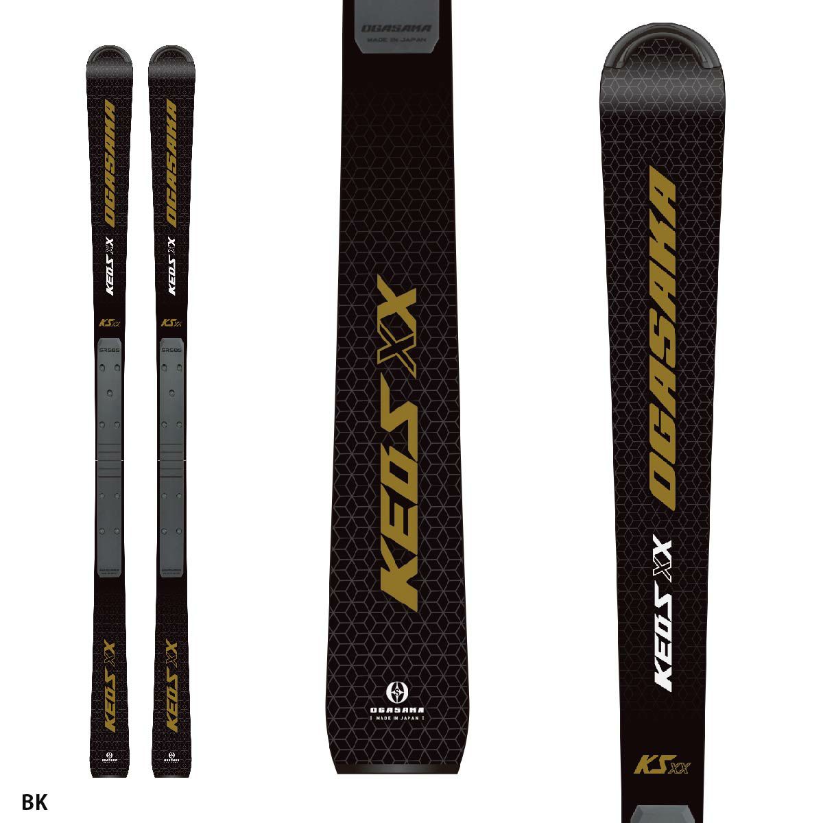 OGASAKA オガサカ スキー板 ＜2025＞ KEO'S 〔ケオッズ〕KS-XX + SR585