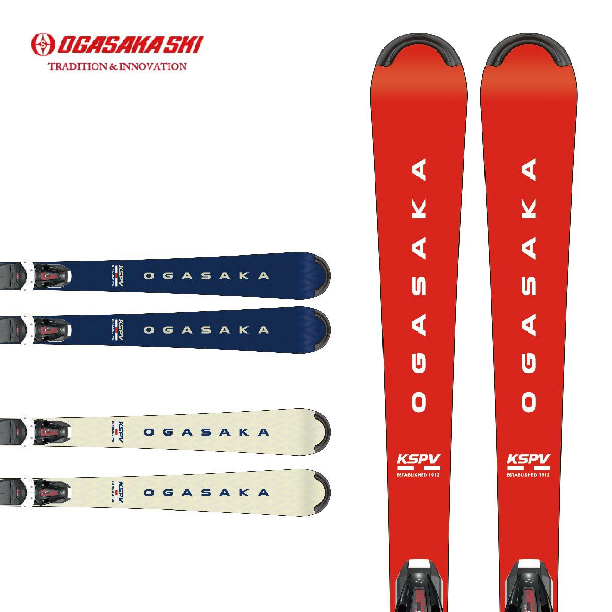 OGASAKA オガサカ スキー板 2025 KEO'S 〔ケオッズ〕KS-PV + PRD 11 GW
