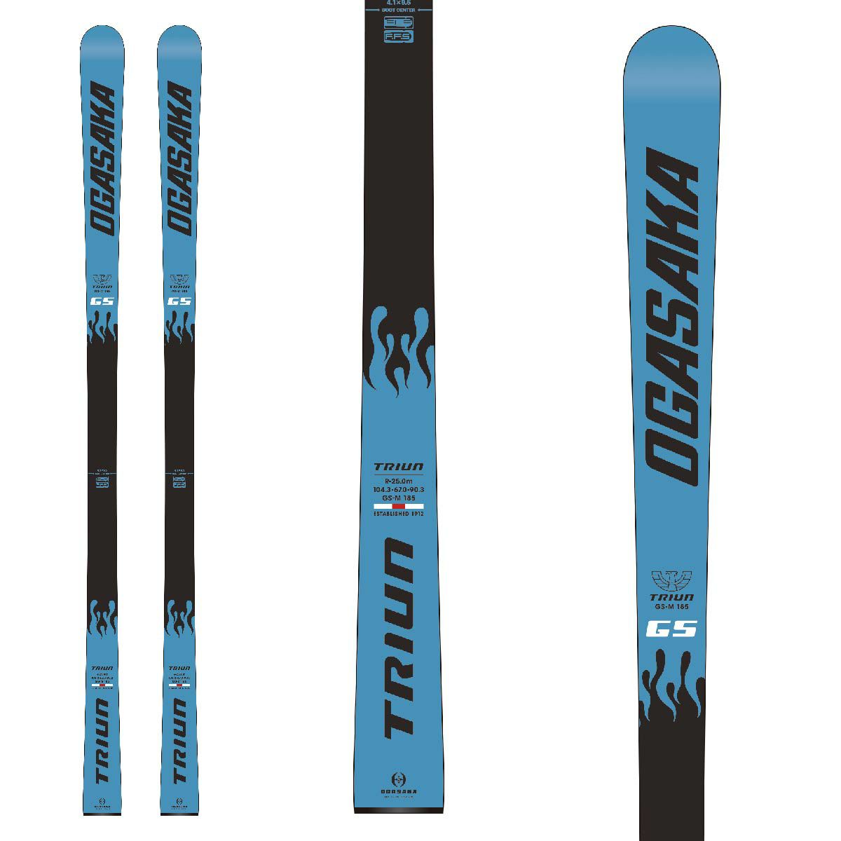 OGASAKA オガサカ スキー板 ＜2024＞ TRIUN 〔トライアン〕GS-M【板