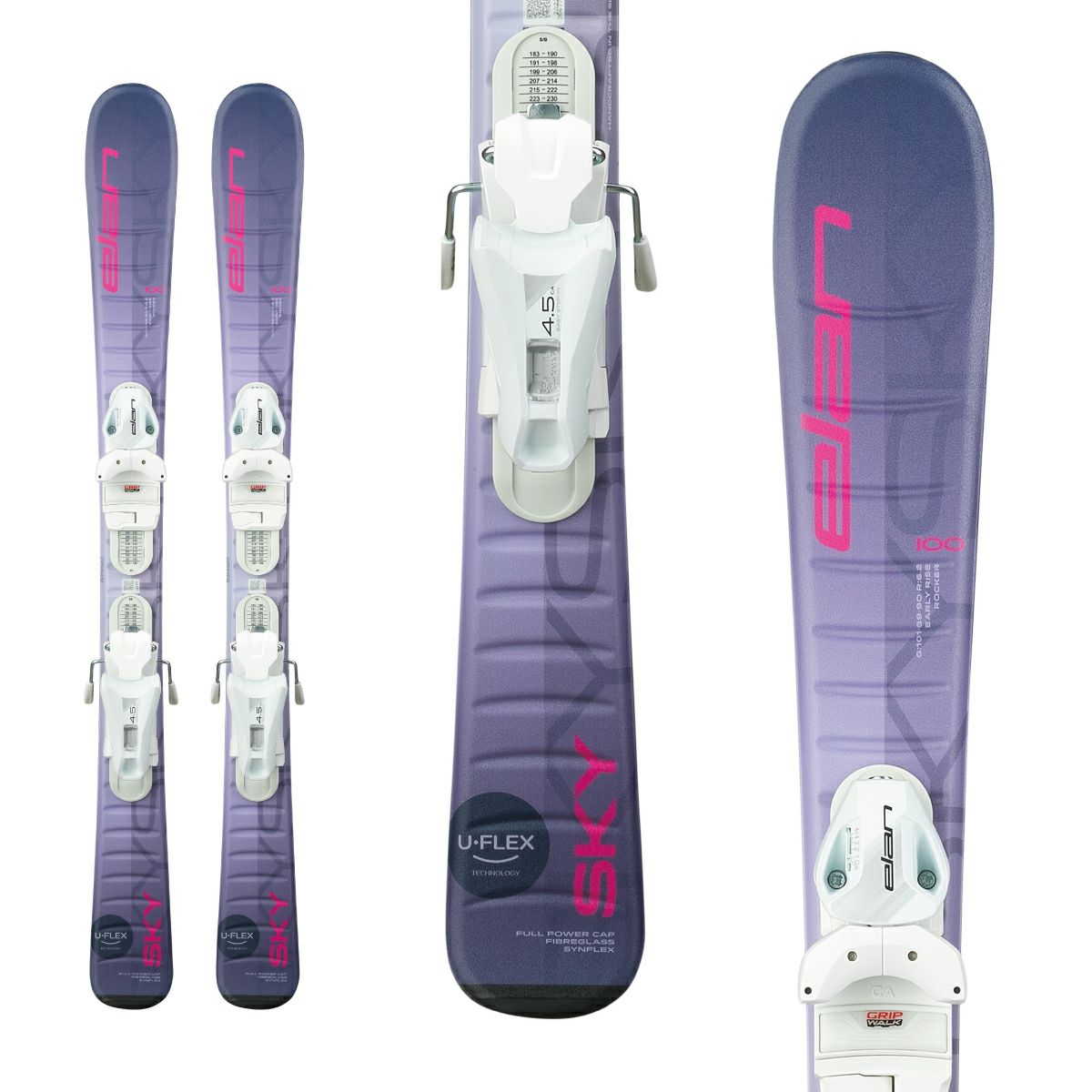 ELAN エラン スキー板 キッズ ジュニア ＜2025＞ SKY JRS ＋ Junior