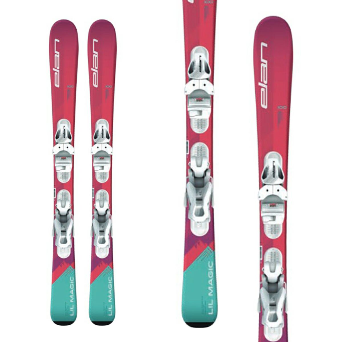 スキー板 キッズ ジュニア ELAN エラン ＜2024＞ LIL MAGIC ＋ Junior