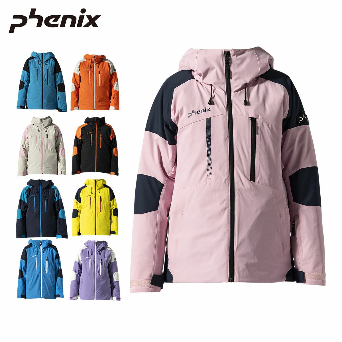 phenix スキージャケットM PS5820T65 レディース ピンク phenix スキー