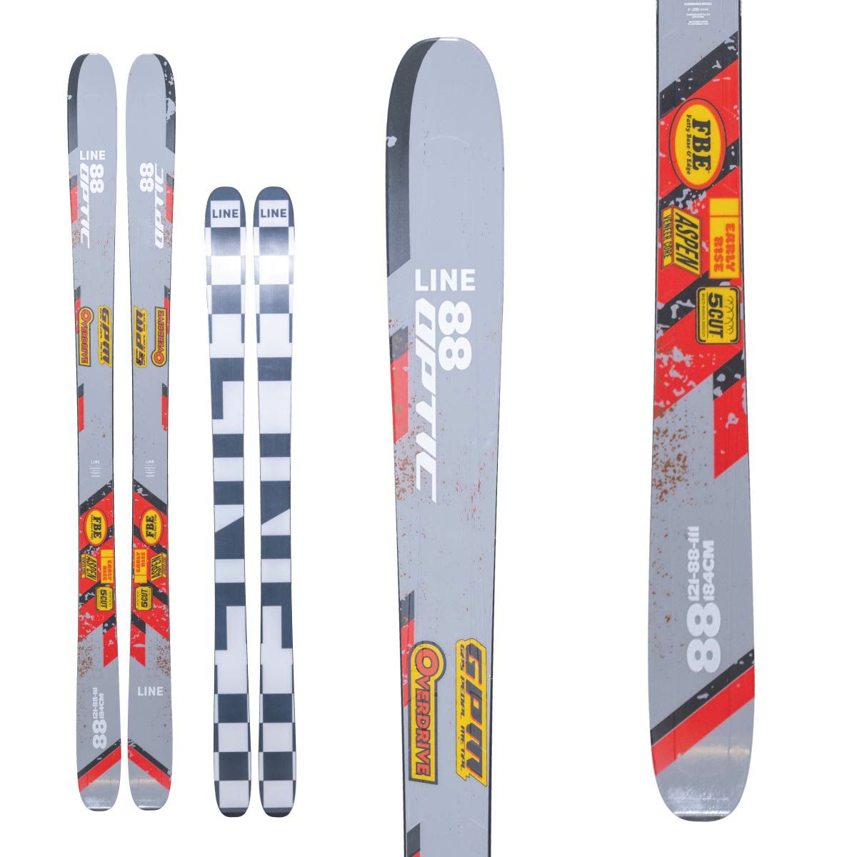 LINE ライン スキー板 メンズ レディース＜2026＞OPTIC 88 [LN2509210