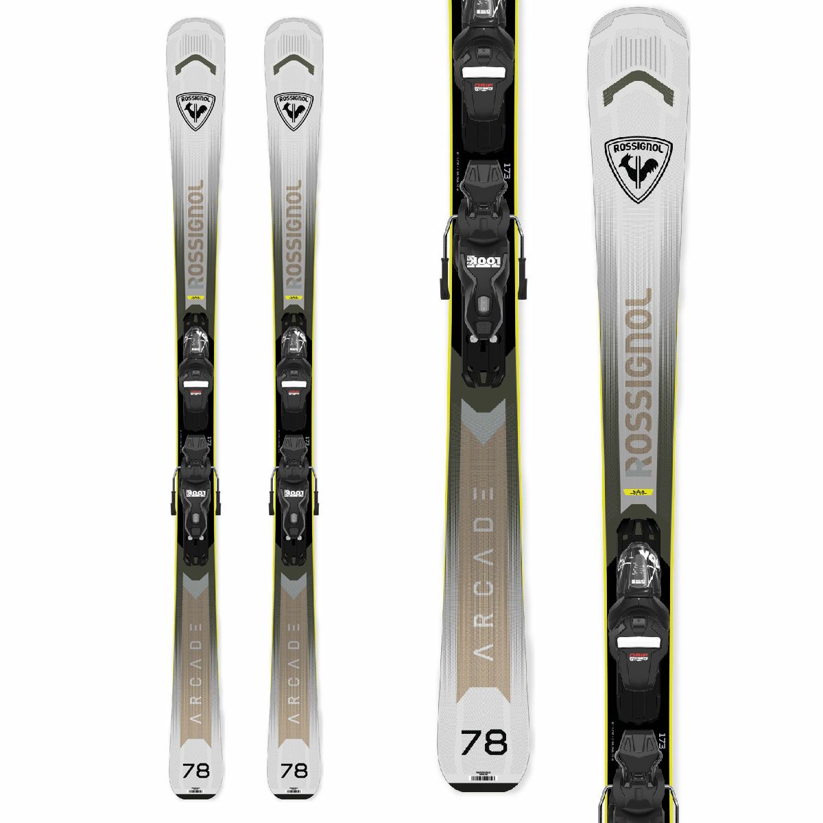 スキーセット スキー板167 スキーブーツ26-26.5 ロシニョール スキー