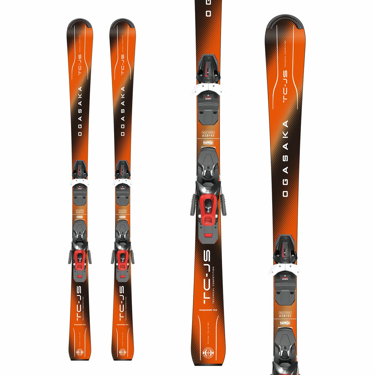 OGASAKA オガサカ スキー板 キッズ ジュニア＜2026＞TC-JS + RACE