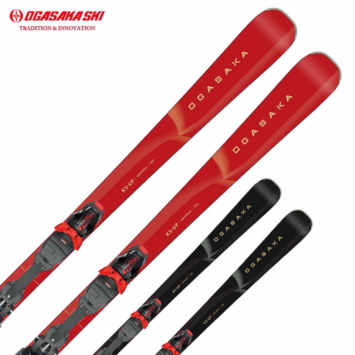 OGASAKA オガサカ スキー板 キッズ ジュニア＜2026＞TRIUN〔トライアン