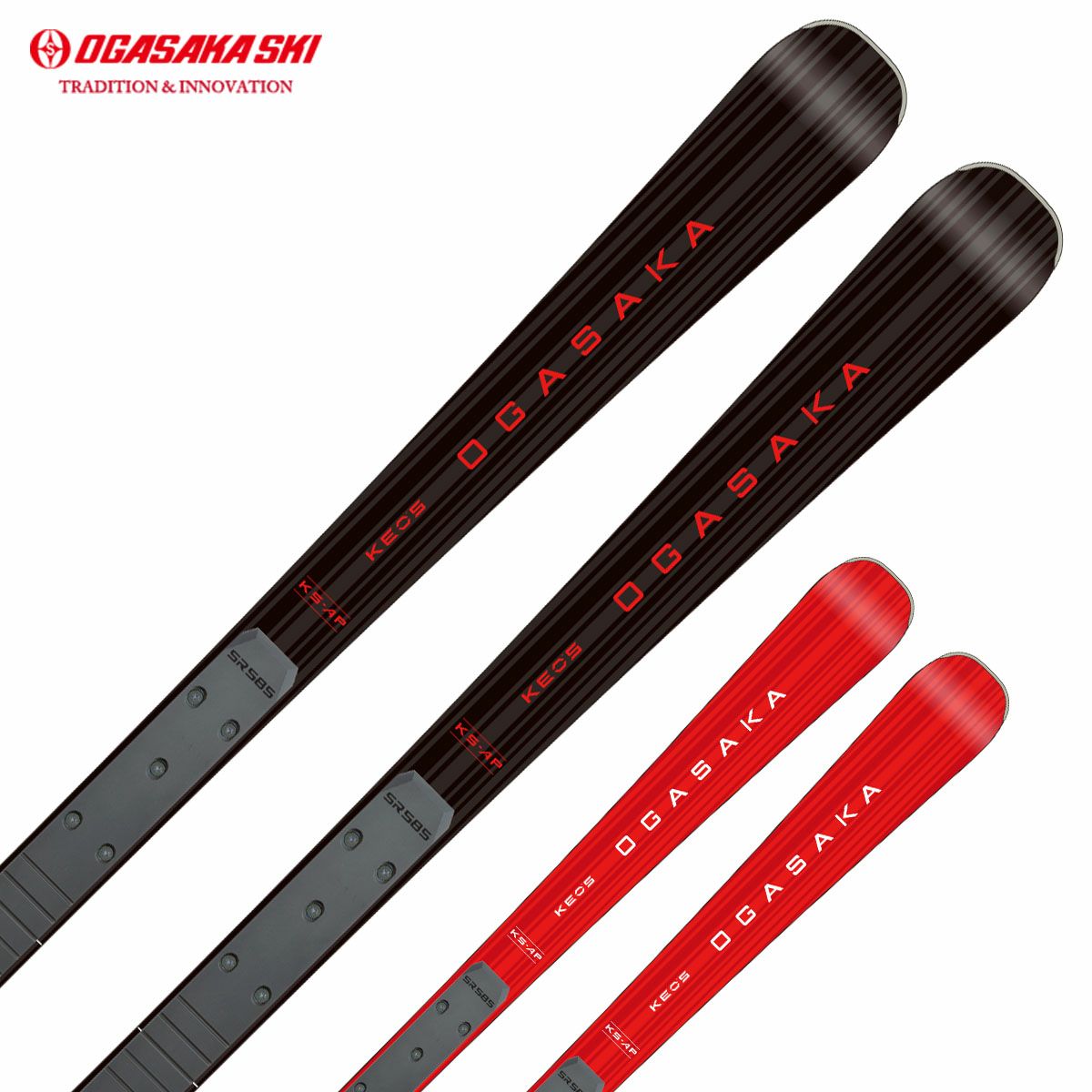 OGASAKA オガサカ スキー板 メンズ レディース 2025 TRIUN GS-30 +