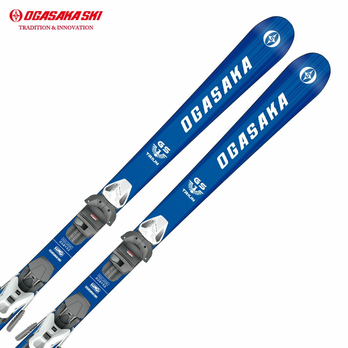 OGASAKA オガサカ スキー板 キッズ ジュニア＜2026＞TRIUN〔トライアン