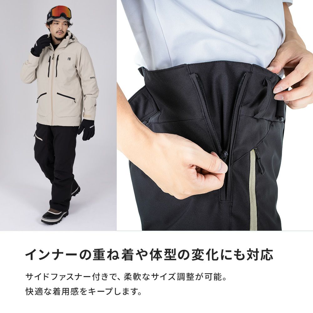 スキーウェア メンズ 上下セット ハイブランドと同工場で安心の品質 耐