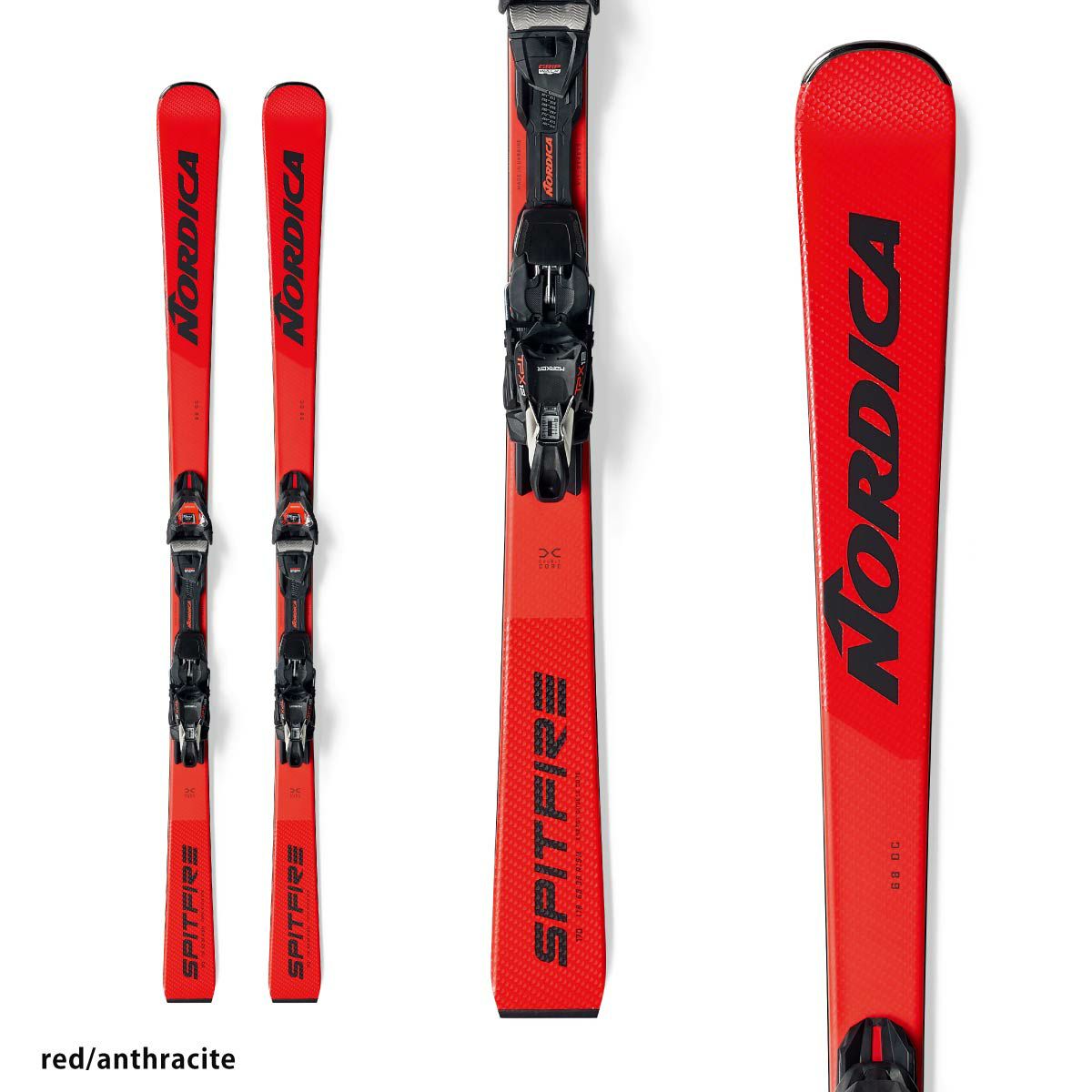 NORDICA ノルディカ スキー板 メンズ レディース 2025 Spitfire DC 68