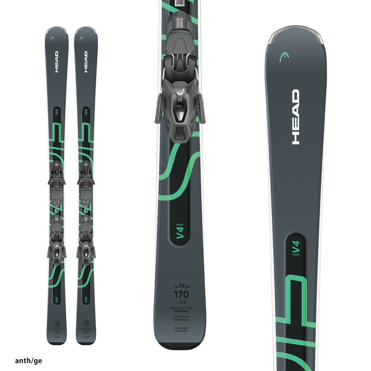 HEAD ヘッド スキー板 メンズ レディース 2025 Shape V4 AMT-PR