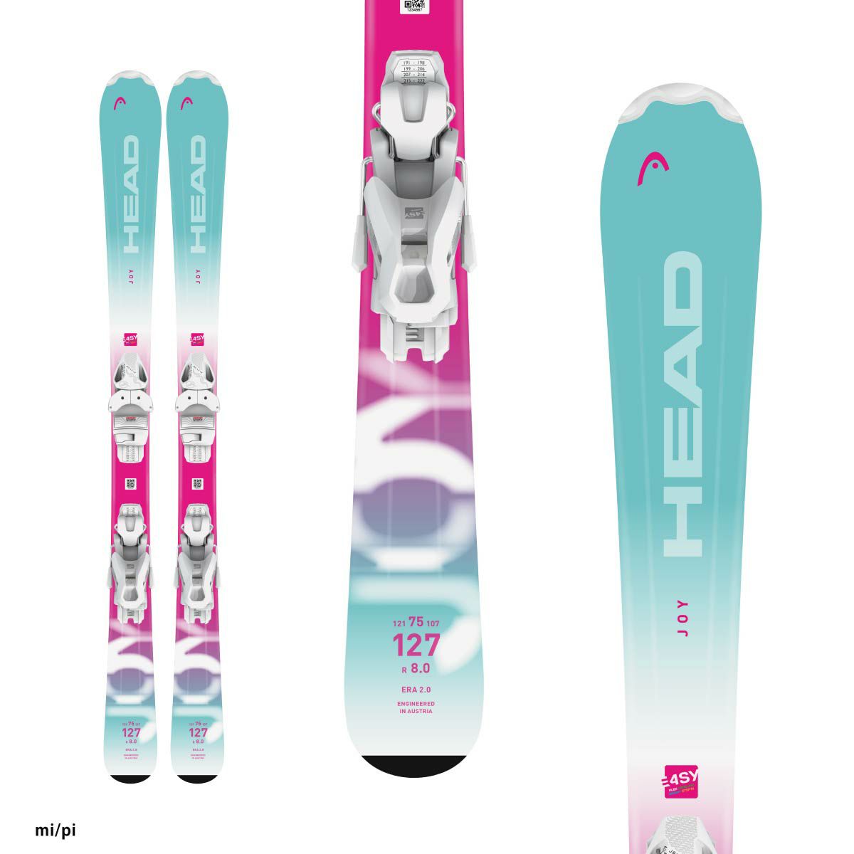 HEAD ヘッド スキー板 キッズ ジュニア 2025 JOY EASY JRS / [314454