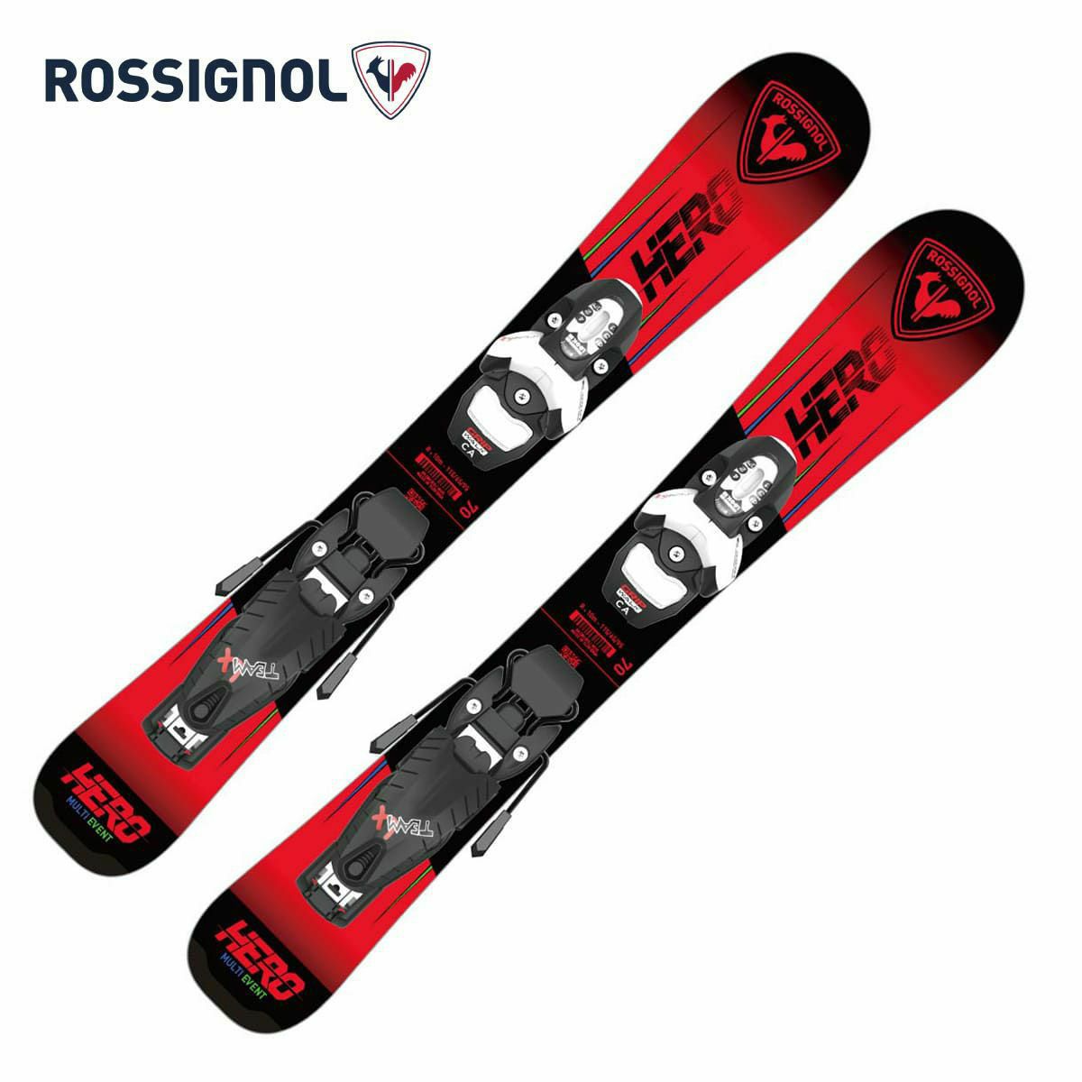 ROSSIGNOL ロシニョール スキー板 キッズ ジュニア ＜2024＞HERO PRO