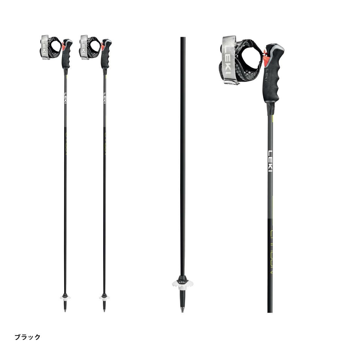 未使用 LEKI スキーストック CARBON TECH11S 117cm 未使用 LEKI スキー