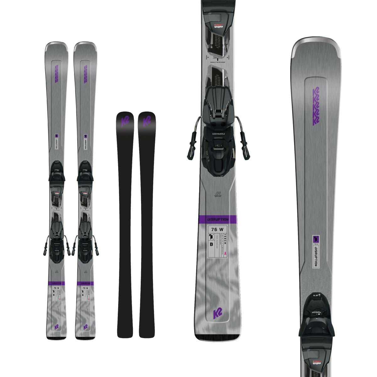 K2 ケーツー スキー板 レディース 2025 DISRUPTION 76 W / [KS240213