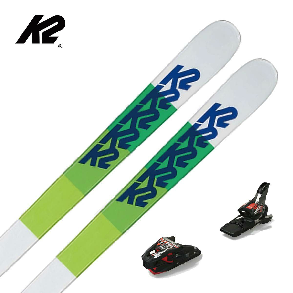 K2 AMP76 LTD 156cm メンズ スキー板 ビンディング付 K2 ケーツー
