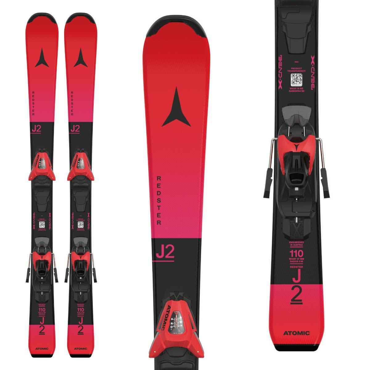 ATOMIC アトミック スキー板 キッズ ジュニア ＜2026＞ REDSTER J2 100