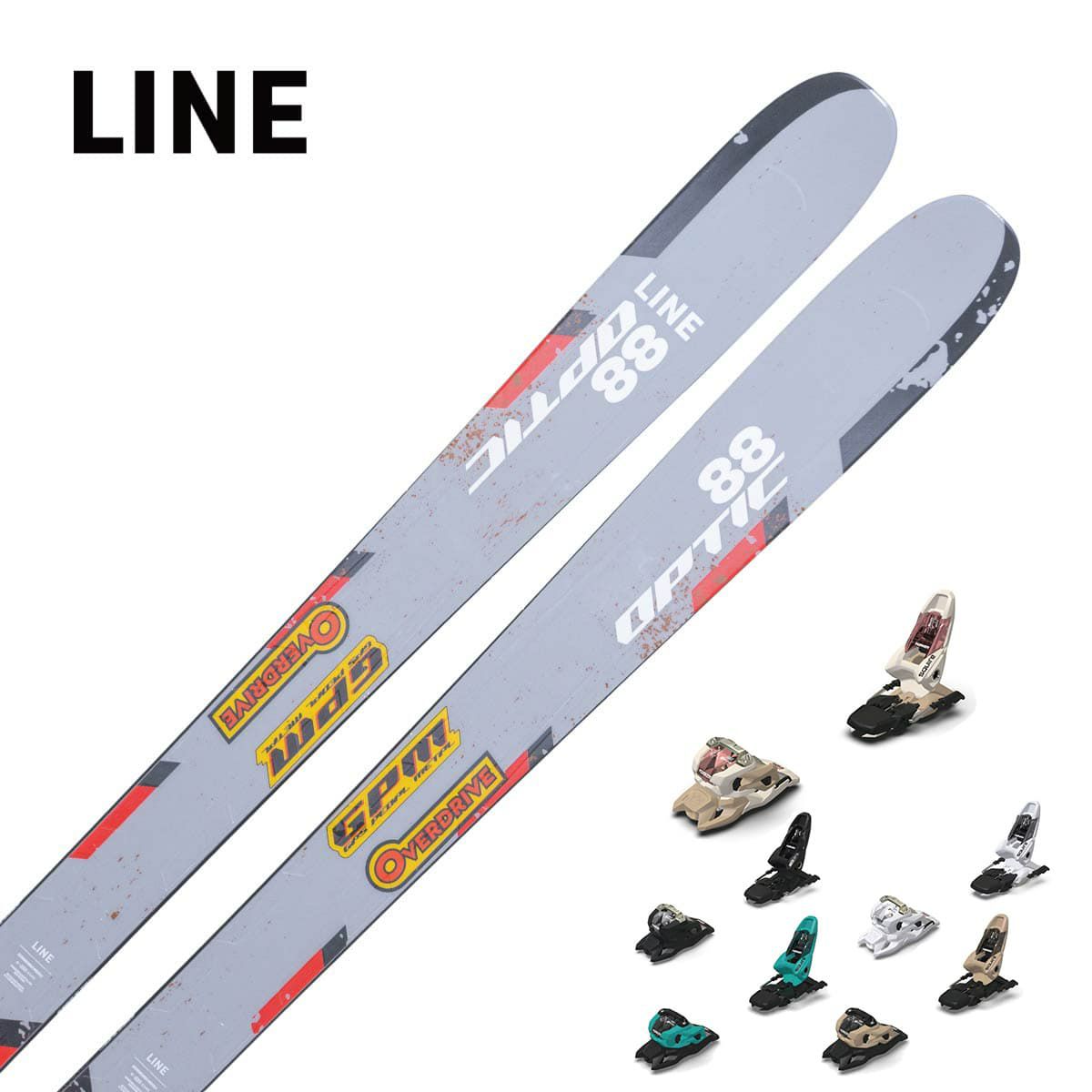 LINE ライン スキー板 メンズ レディース＜2026＞OPTIC 88 [LN2509210
