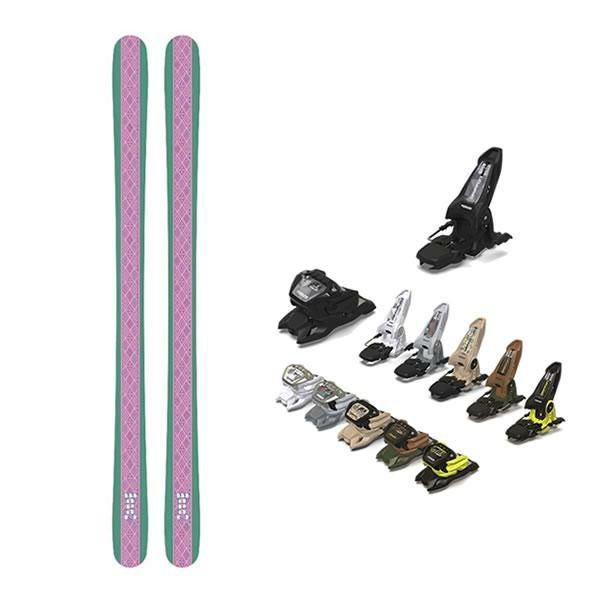 WAPAN スキー 2025 HA (ハ) MATSU + 25 マーカー SQUIRE 11 90mm