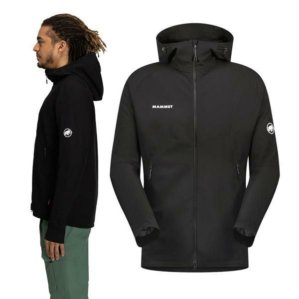 マムート アウトドア ソフトシェル ウェア Macun 2.0 SO Hooded Jacket
