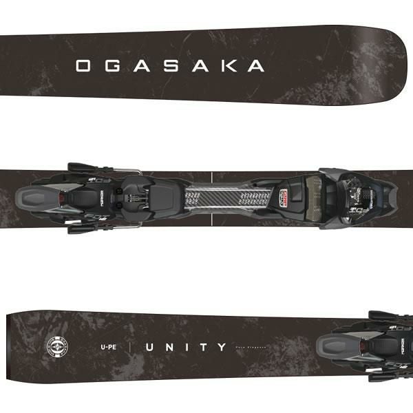 オガサカ スキー 25-26 U-PE/BK + マーカー FDT 12 TPX ビンディング付